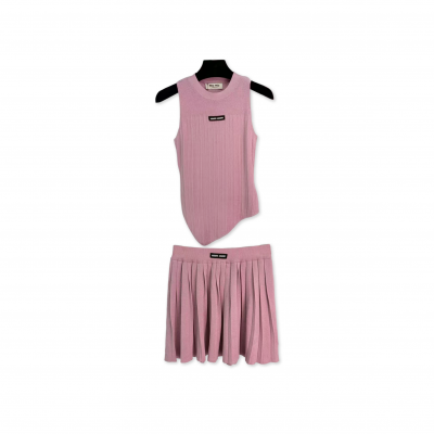 MIU MIU KNITTED SUIT MIU MIU KNITTED SUIT